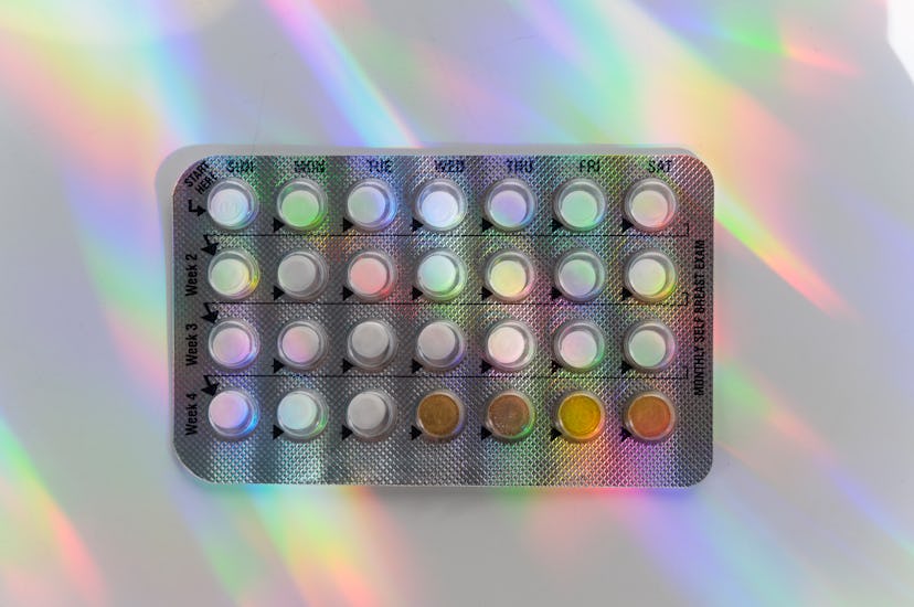 A rainbow packet of birth control pills. If your boyfriend makes you bleed during sex, experts expla...