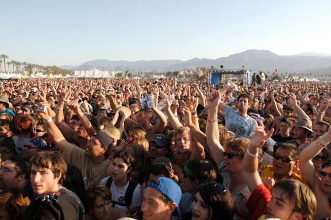 Atmosphere during Coachella 2007 at the Empire Polo Fields on April 29, 2007 in Indio, California. (...