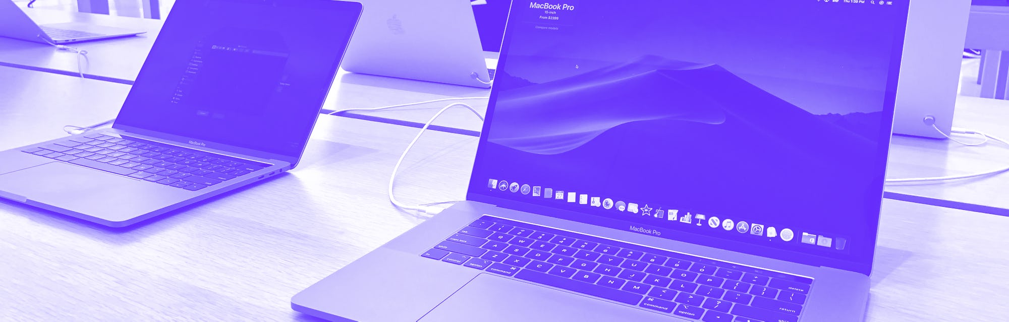 CORTE MADERA, CALIFORNIA - JUNE 27: The MacBook Pro laptop is displayed at an Apple Store on June 27...