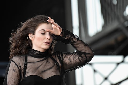 Lorde performs onstage during the 2017 Governors Ball Music Festival on June 2, 2017, in New York Ci...