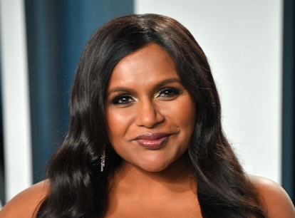 Mindy Kaling attends the 2020 Vanity Fair Oscar party.
