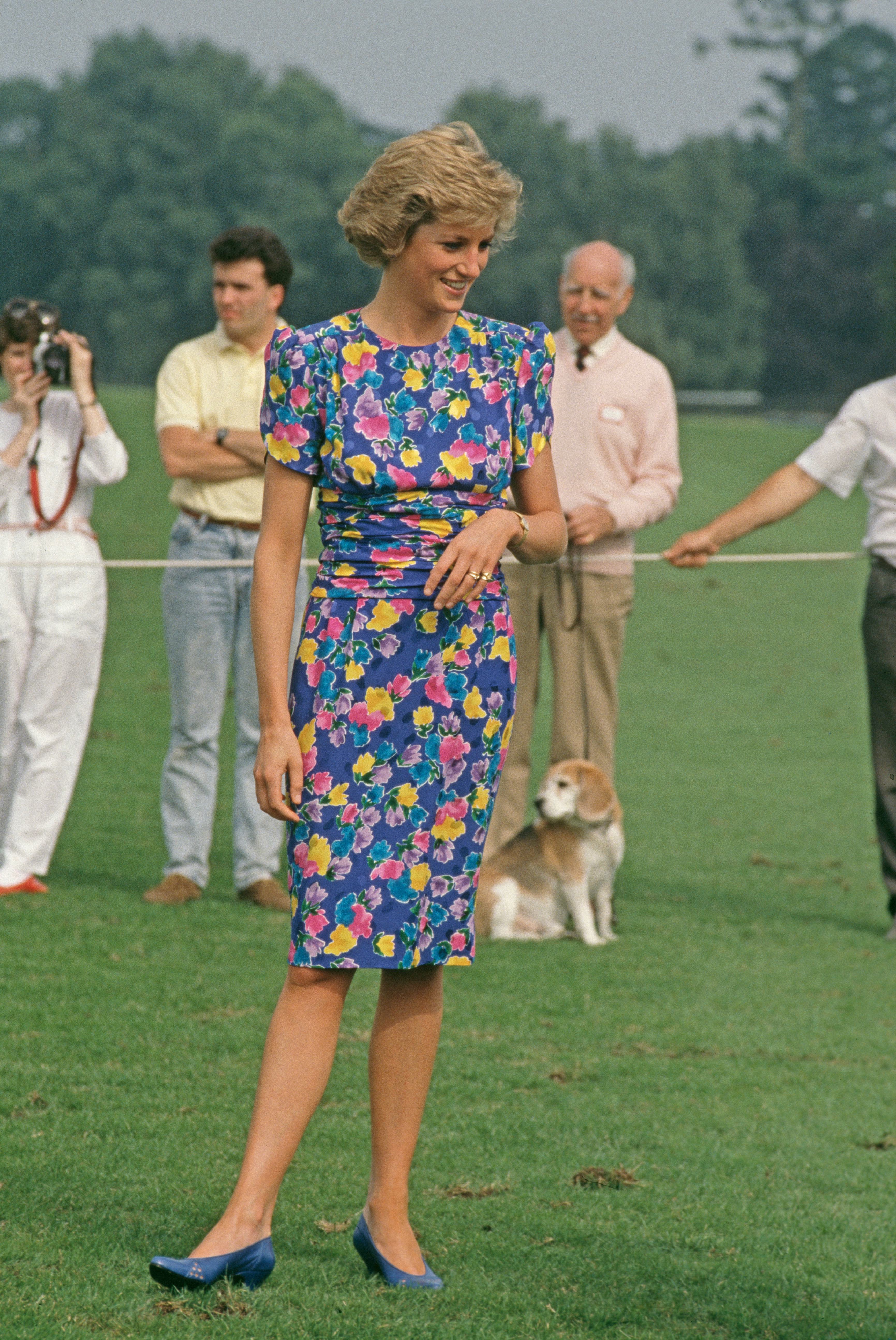 Princess diana 2025 floral dress