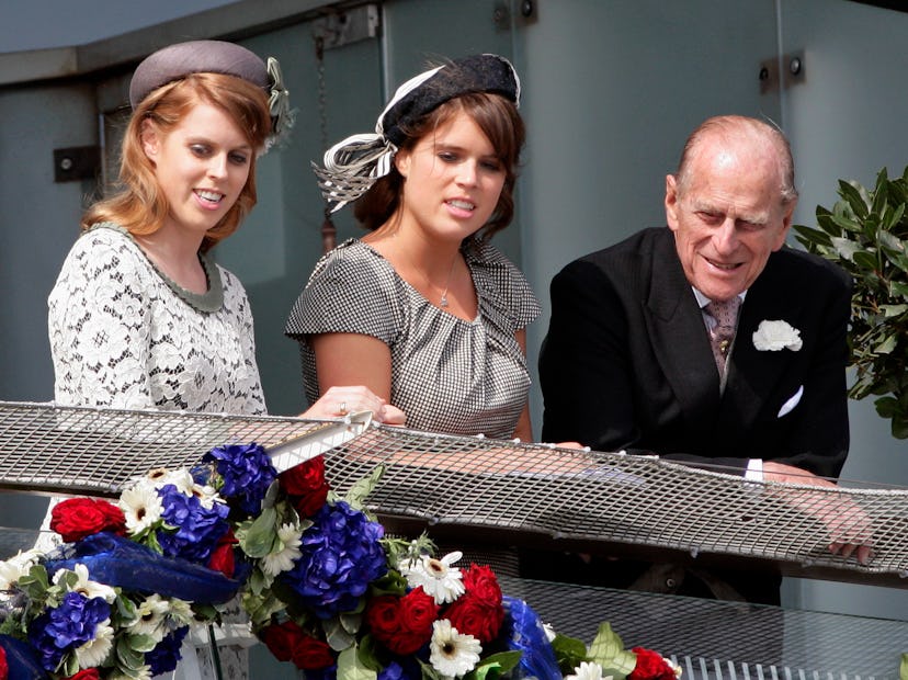 Prince Philip enjoys time with his granddaughters.