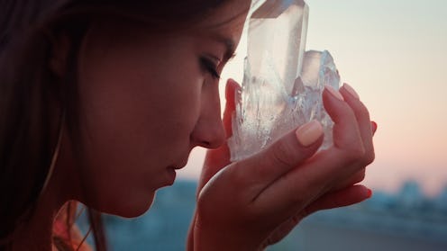 How To Charge Crystals & Set Your Intentions When You Meditate With Them
