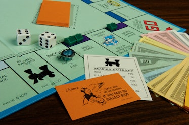You can play Monopoly with one other person for a fun two-person game.