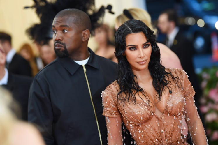 Kim Kardashian, shown here with estranged husband Kanye West, said she wanted a relationship embodyi...