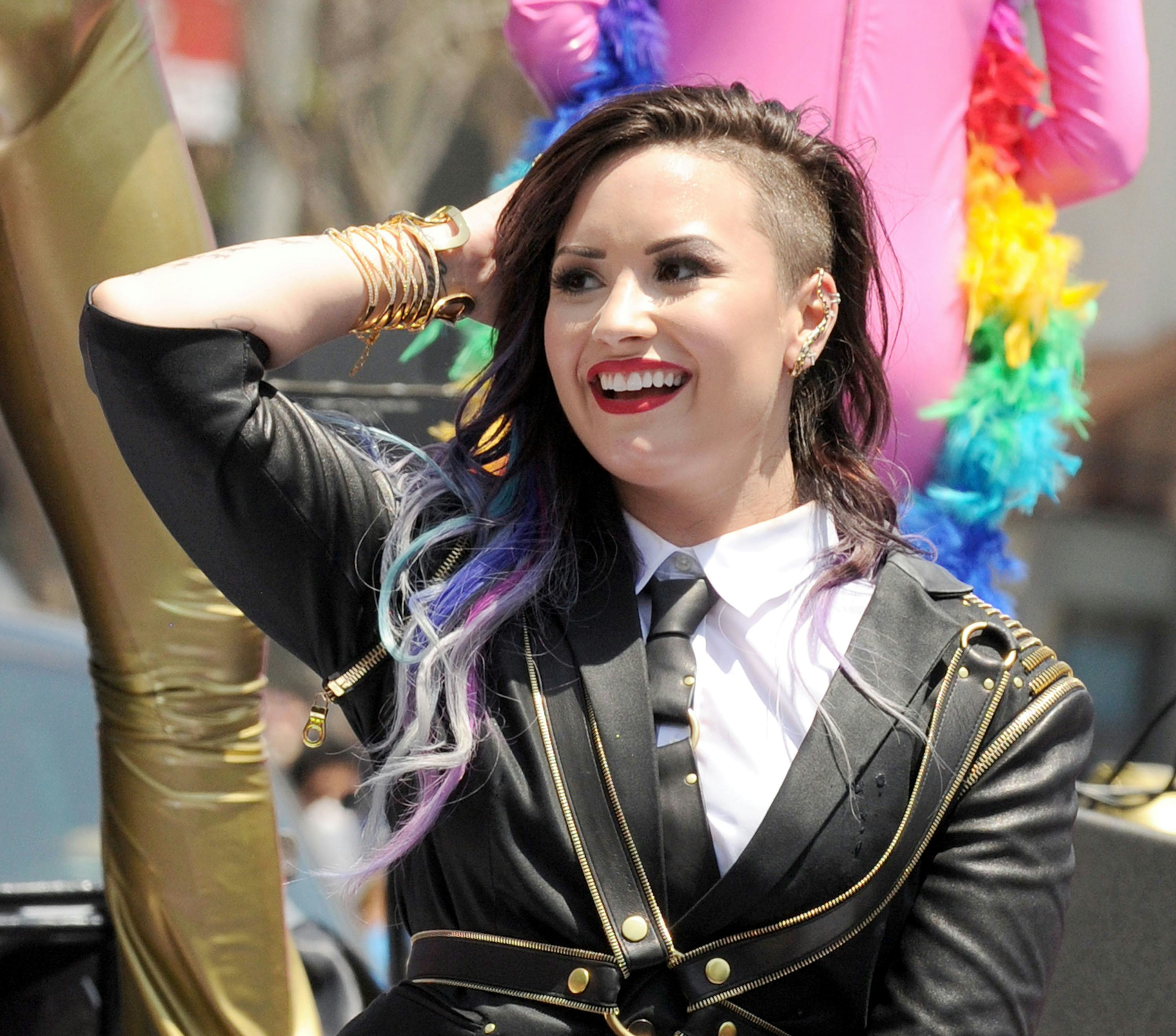 Demi Lovato Dyed Her Canine's Fur To Rejoice LGBTQ+ Pleasure Month