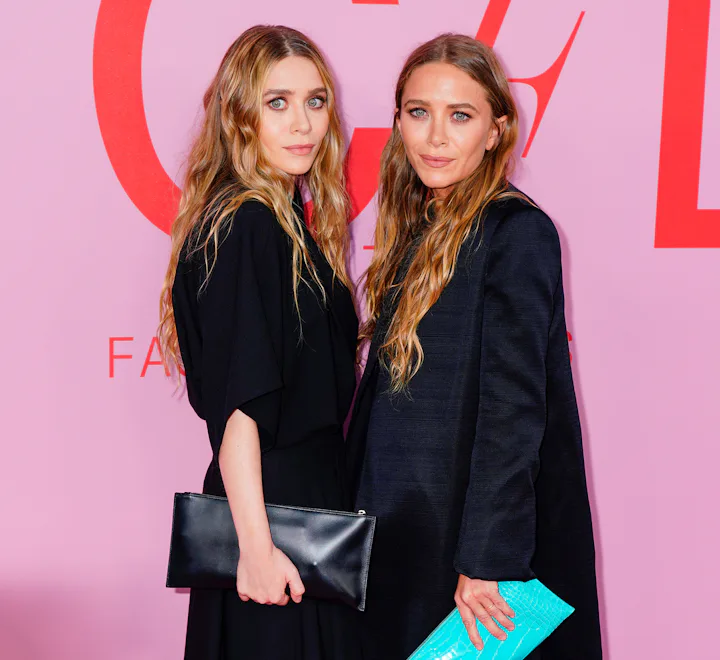 NEW YORK, NY - JUNE 03: Mary Kate Olsen and Ashley Olsen at CFDA awards on June 3, 2019 in New York...
