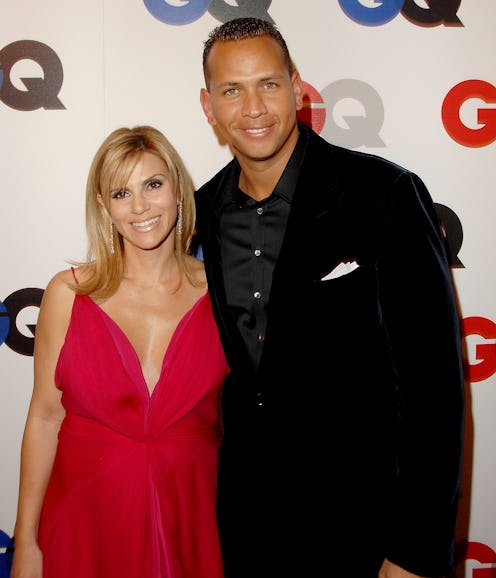 Alex Rodriguez and then-wife Cynthia Scurtis arrive at GQ Celebrates 2007 Men Of The Year in 2007 in...