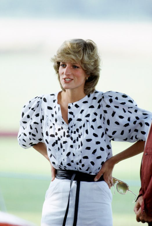 CIRENCESTER, UNITED KINGDOM - AUGUST 09:  Princess Diana Watching A Polo Match In Cirencester.  (Pho...