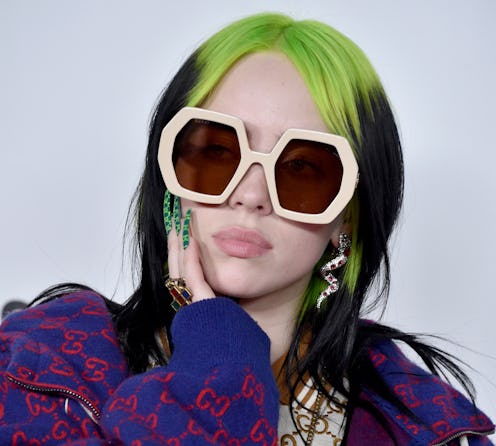 LOS ANGELES, CALIFORNIA - JANUARY 26:  Billie Eilish attends the Universal Music Group Hosts 2020 Gr...