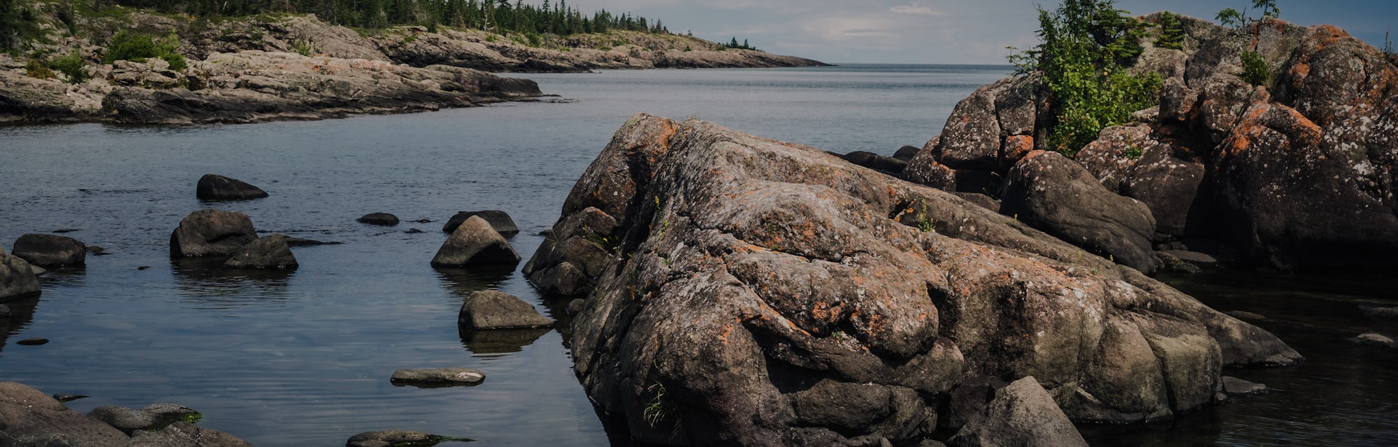 Rock Harbor at Isle Royale, Michigan
