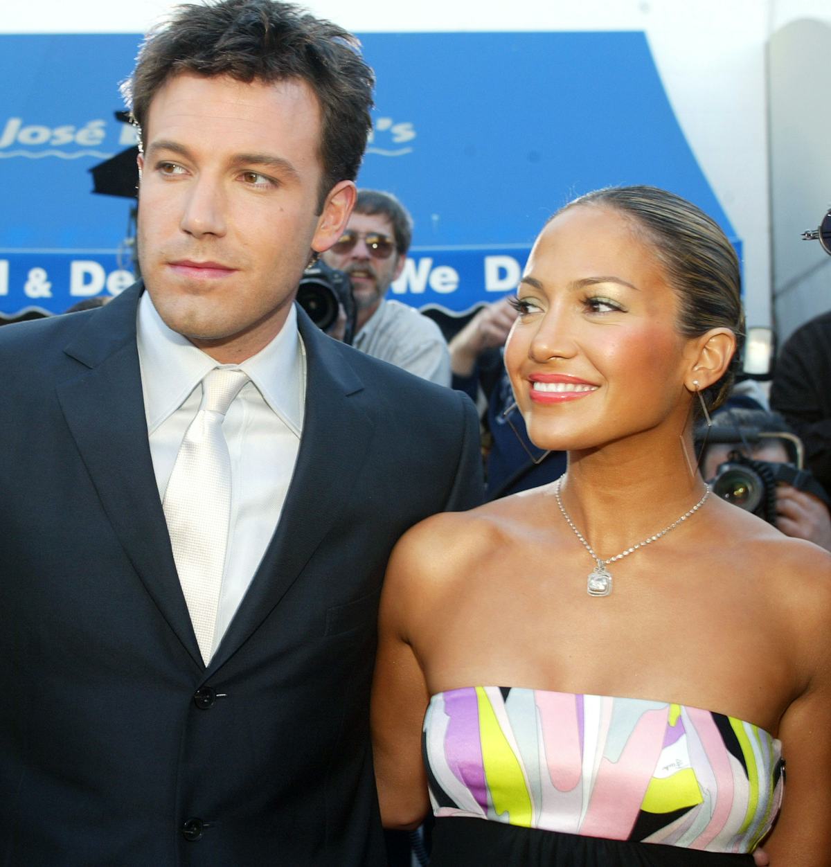 Take a trip down memory lane to see Jennifer Lopez and Ben Affleck’s best couple outfits, from her p...