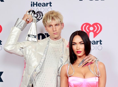 Machine Gun Kelly and Megan Fox, who are starring in 'Midnight in the Switchgrass'