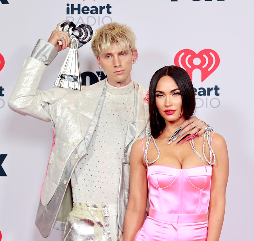 Machine Gun Kelly and Megan Fox, who are starring in 'Midnight in the Switchgrass'