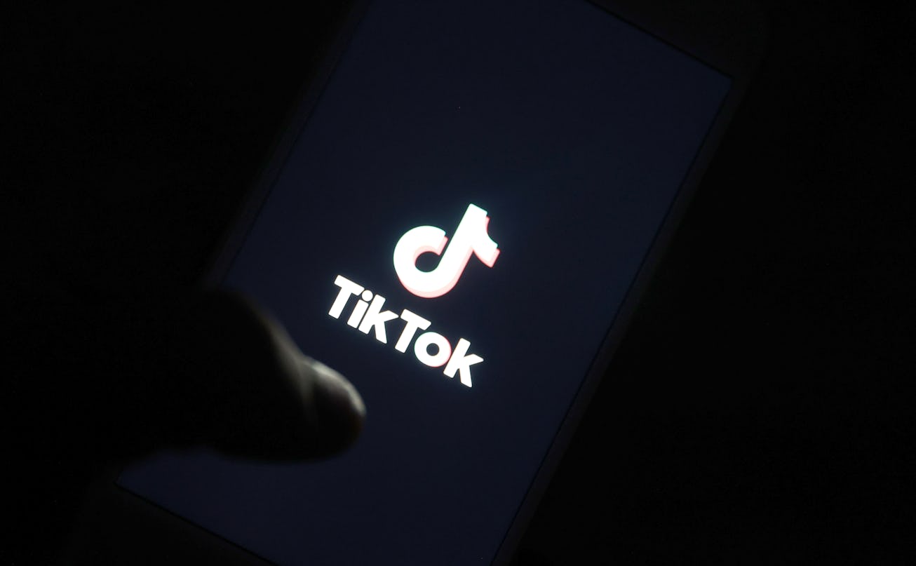 ANKARA, TURKEY - MAY 11: In this illustration photo logo of TikTok is displayed on a smartphone scre...