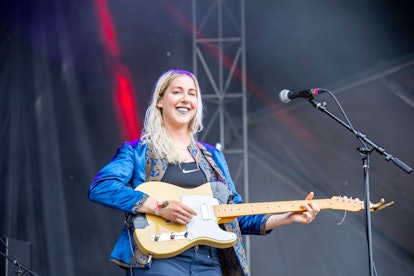 ATLANTA, GA - MAY 05:  Mackenzie Scott of Torres performs at Shaky Knees Music Festival at Atlanta C...