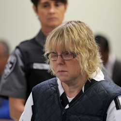 Joyce Mitchell  appears before the Judge on June 15, 2015 in Plattsburgh, New York. Mitchell alleged...