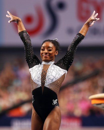 Simone Biles, the greatest athlete of all time, shares body positivity quotes.