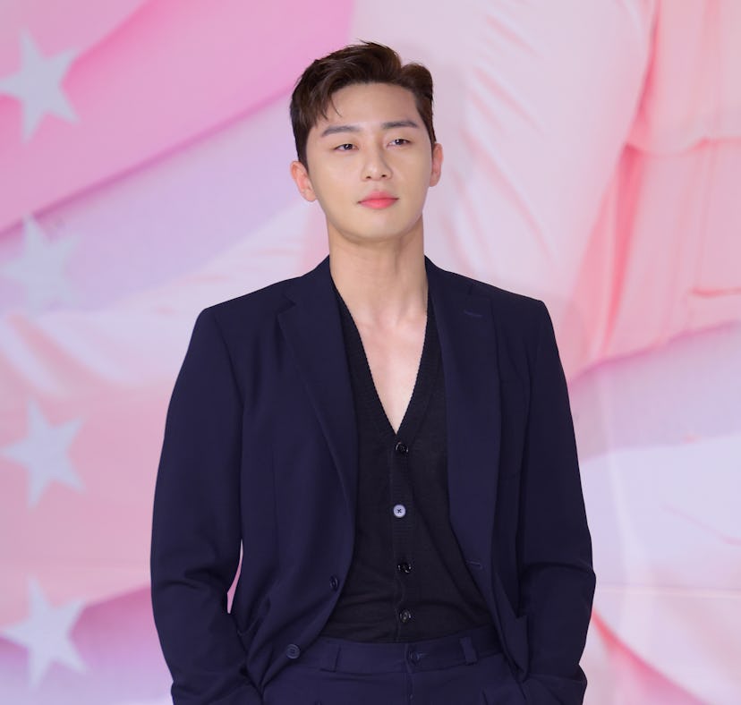 SEOUL, SOUTH KOREA - MAY 18: Actor Park Seo-Joon attends the press conference for KBS Drama 'Fight F...