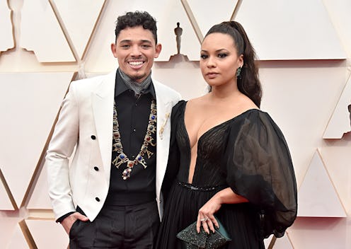 HOLLYWOOD, CALIFORNIA - FEBRUARY 09: (L-R) Anthony Ramos and Jasmine Cephas attend the 92nd Annual A...