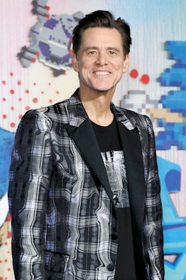 WESTWOOD, UNITED STATES - FEBRUARY 12 2020: Jim Carrey photographed at the 'Sonic The Hedgehog' Spec...