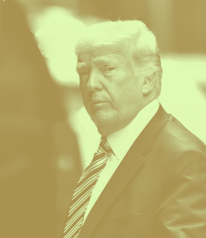 NEW YORK, NEW YORK - MAY 24: Former U.S. President Donald Trump arrives to Trump Tower in Manhattan...