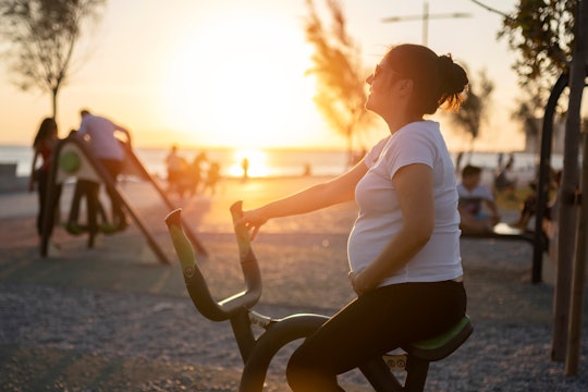 Riding a bike or cycling during pregnancy can be safe.
