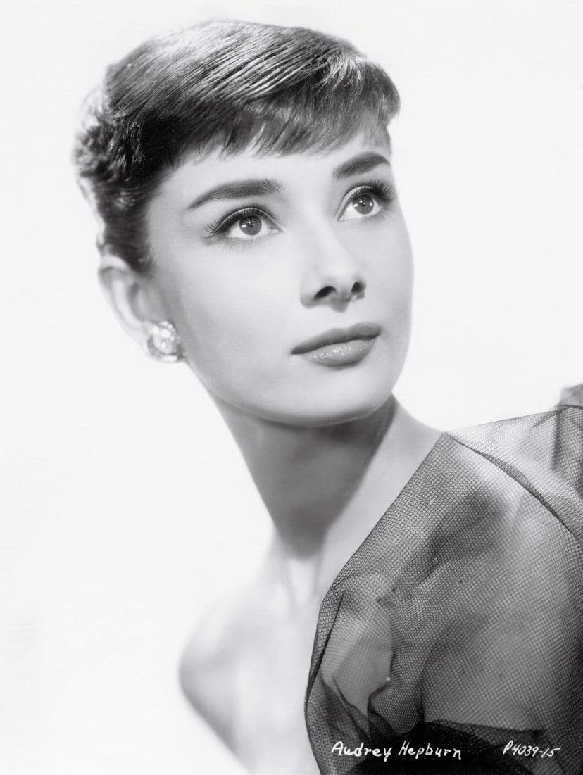 Audrey Hepburn cut her hair to an iconic pixie for her role in "Roman Holiday."