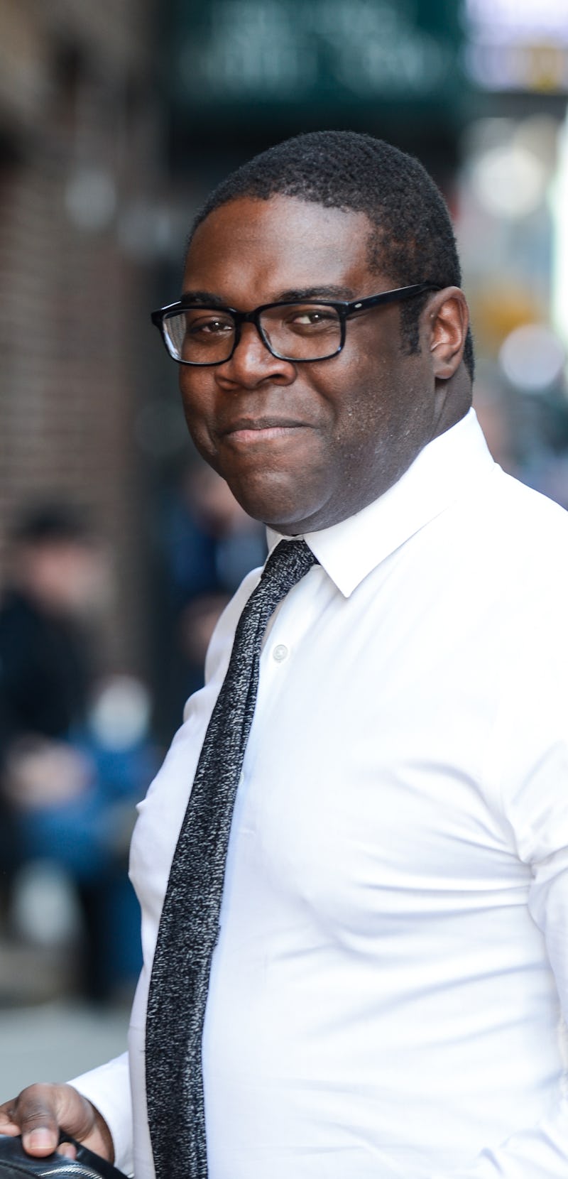 NEW YORK, NY - JUNE 14: Actor Sam Richardson enters the "The Late Show With Stephen Colbert" taping...