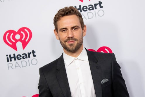 BURBANK, CALIFORNIA - JANUARY 17: Nick Viall arrives at the 2020 iHeartRadio Podcast Awards at iHear...