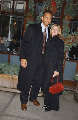 Baseball player Alex Rodriguez and his ex-wife Cynthia Scurtis are shown here together in Italy in 2...