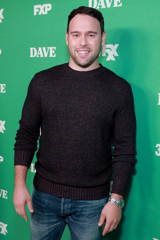  Scooter Braun attends the premiere of FXX's "Dave" at Directors Guild Of America on February 27, 20...