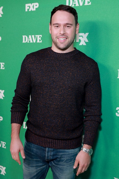  Scooter Braun attends the premiere of FXX's "Dave" at Directors Guild Of America on February 27, 20...