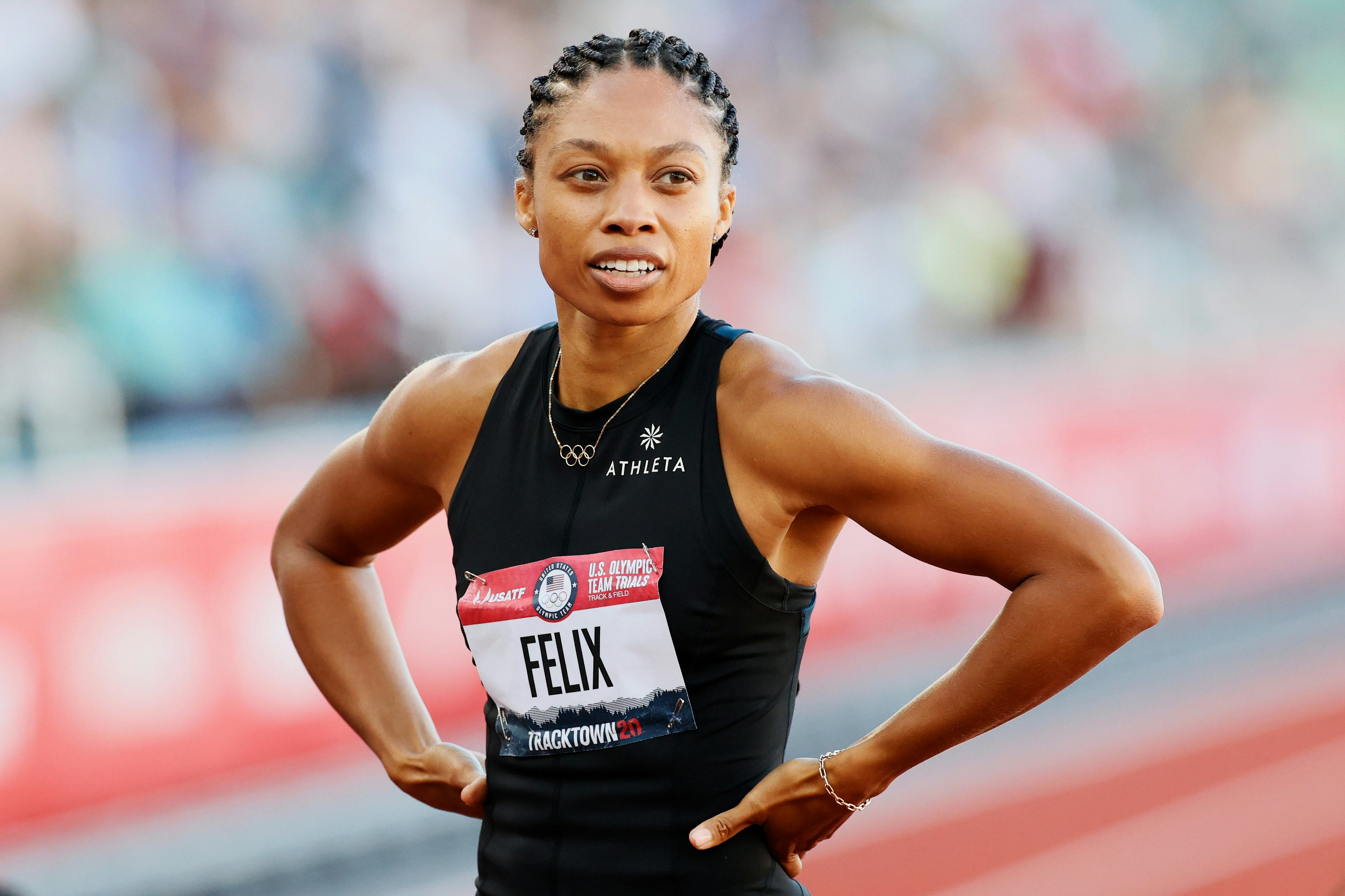 How Allyson Felix Set an Olympic Record, Stood Up for Moms, and Launched  Shoe Company Saysh