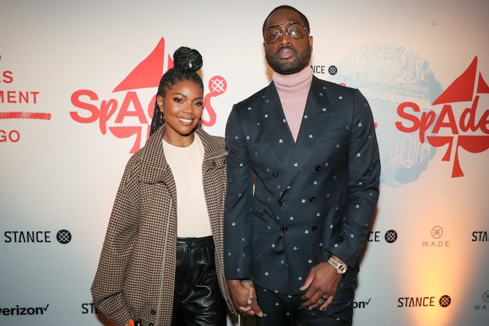 CHICAGO, ILLINOIS - FEBRUARY 15: Gabrielle Union and Dwyane Wade attend Stance Spades At NBA All-Sta...