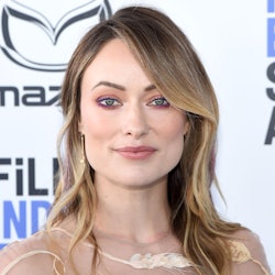  Olivia Wilde attends the 2020 Film Independent Spirit Awards on February 08, 2020 in Santa Monica, ...