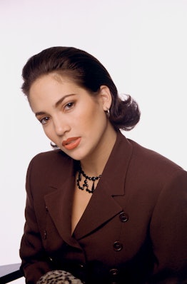 Actress and singer Jennifer Lopez poses for a portrait circa 1992 in Los Angeles, California.  (Phot...