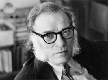 Portrait of the american biochemist and writer Isaac Asimov. USA, 1970s (Photo by Mondadori via Gett...