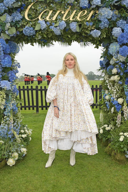 EGHAM, ENGLAND - JUNE 27:  Ellie Goulding attends the Cartier Queen's Cup Polo 2021 at Guards Polo C...