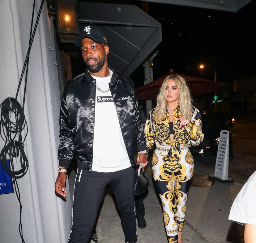 LOS ANGELES, CA - AUGUST 17: Khloe Kardashian and Tristan Thompson are seen on August 17, 2018 in Lo...