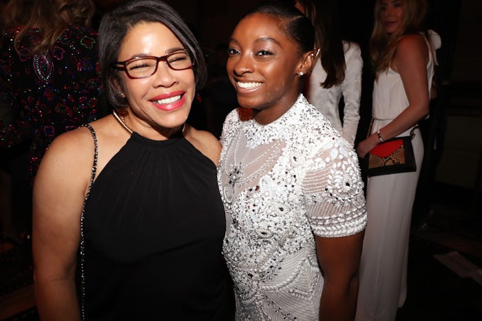 Simone Biles' mom Nellie opened up about adopting her daughter.