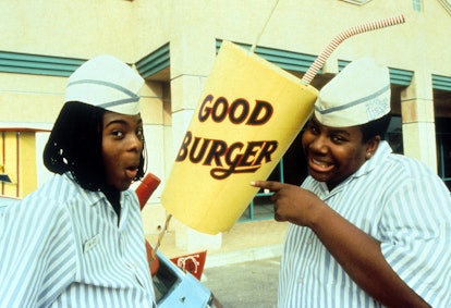 Kel Mitchell and Kenan Thompson publicity portrait for the film 'Good Burger,' 1997. (Photo by Param...