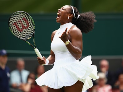 Serena Williams, shown here competing in London, always knows how to inspire her fans with great quo...