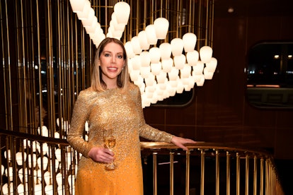 LIVERPOOL, ENGLAND - FEBRUARY 25:  Katherine Ryan  attends a drinks reception on board Virgin Voyages' new cruise ship 'Scarlet Lady' on February 25, 2020 in Liverpool, England. (Photo by Jeff Spicer/Getty Images for Virgin Voyages)