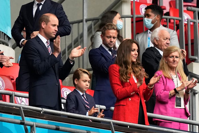 Prince George joined his parents for a day out.