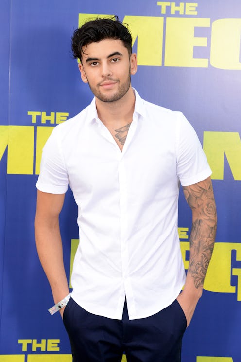 LONDON, ENGLAND - AUGUST 07: Niall Aslam attends a special screening of 'The Meg' at Brockwell Lido...