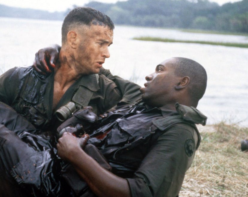 'Forrest Gump' 1994 directed by Robert Zemeckis. (Photo by Sunset Boulevard/Getty Images)