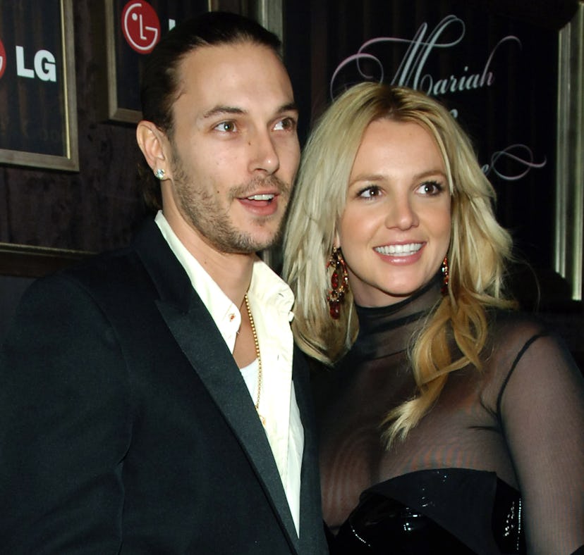 Kevin Federline and Britney Spears during Mariah Carey and Jermaine Dupri Host GRAMMY After Party Sp...