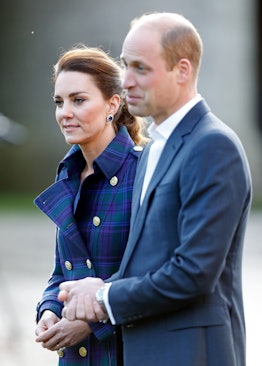 The Duke and Duchess of Cambridge, shown here attending a royal event, will not appear together at P...